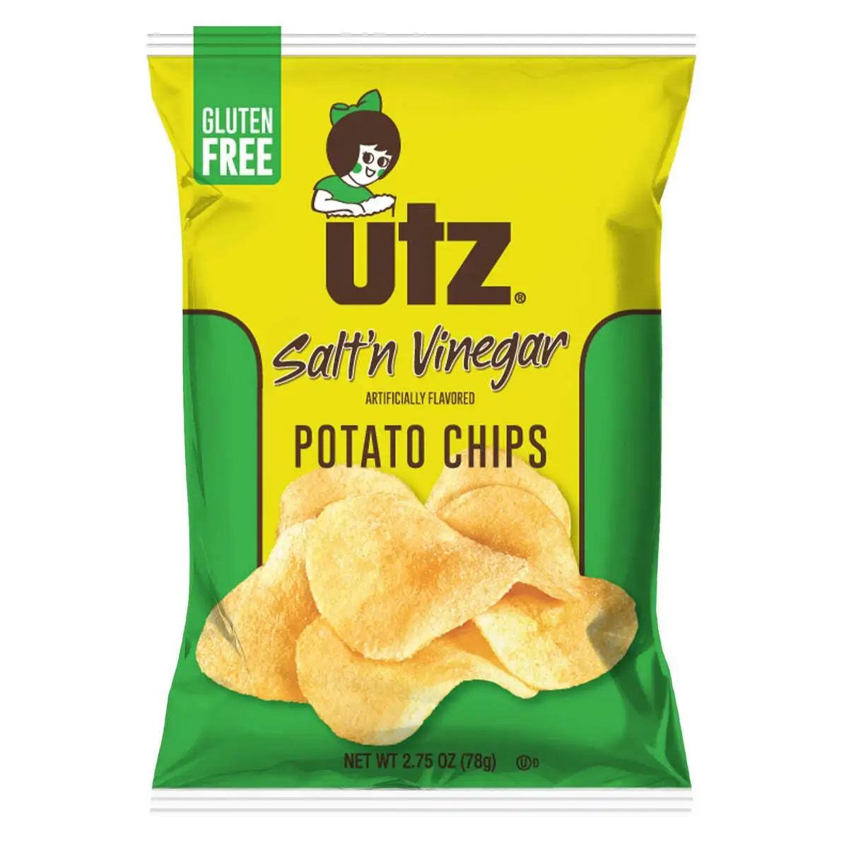 Utz Potato Chips Salt & Vinegar 2.75 oz.